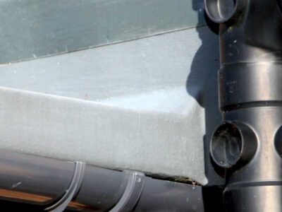 Black gutters soffits fasias drains downpipes the Southwest