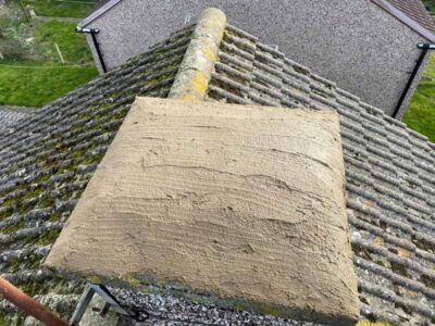 Chimney pipe covered the Southwest