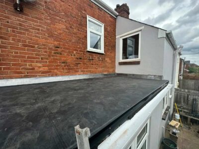 New GRP flat roof the Southwest