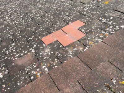 Roof tiles replaced house in redhouse the Southwest
